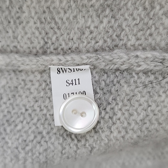 Lucky Brand Gray Cardigan Sweater M - Picture 16 of 16